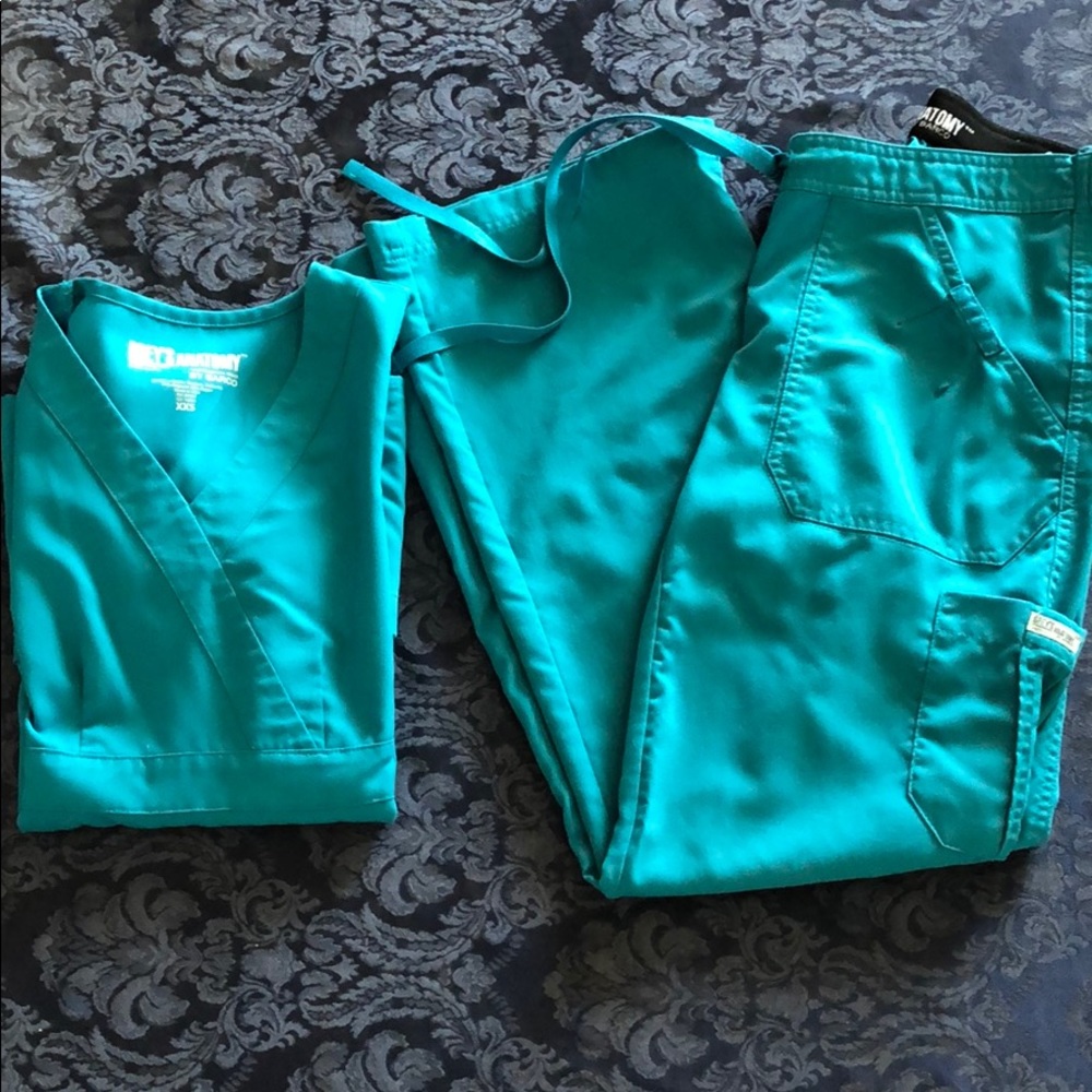 Grey’s Anatomy teal scrubs XXS/XXSP